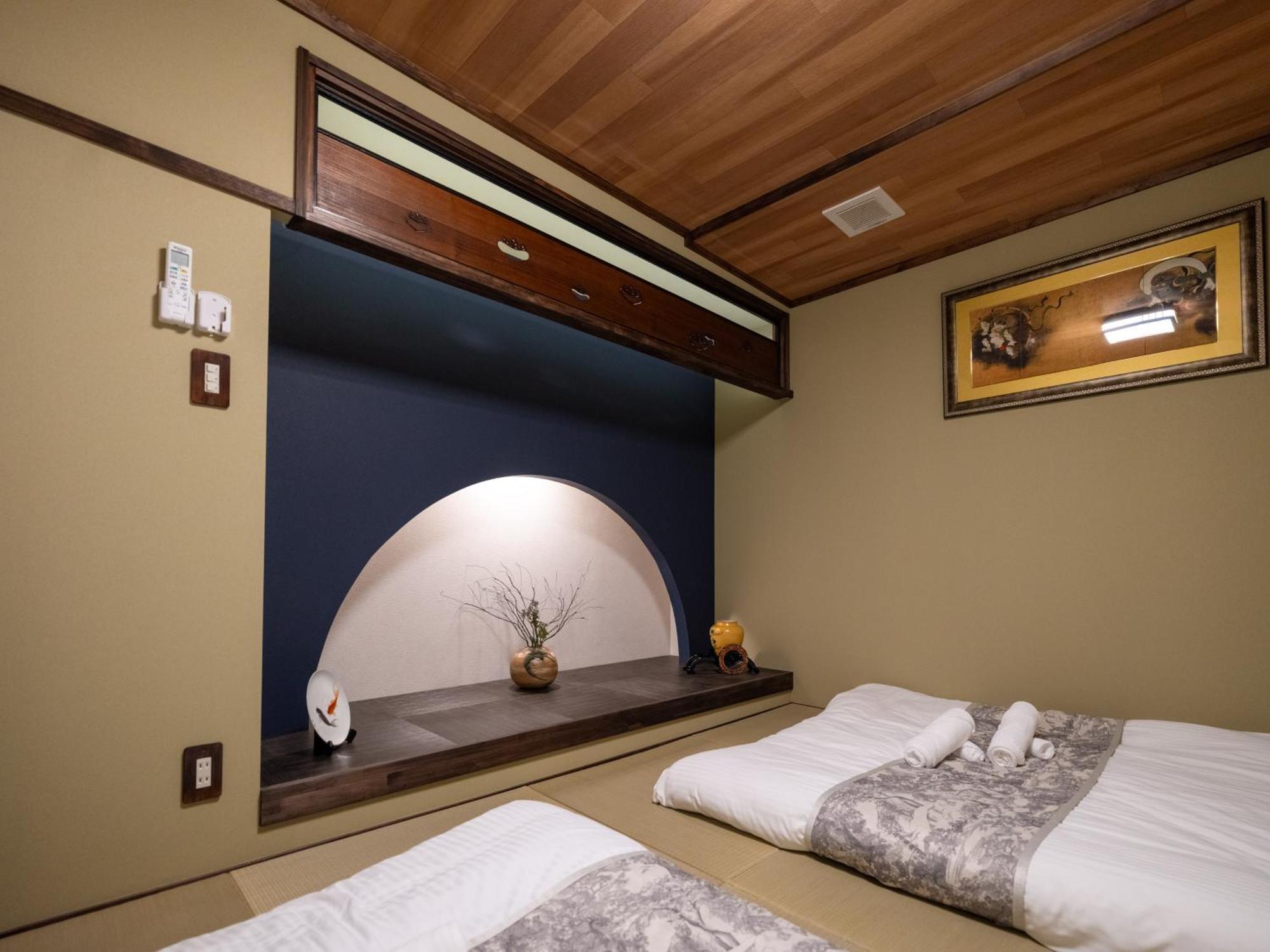 Oasis Naniwa Apartman Oszaka Szoba fotó