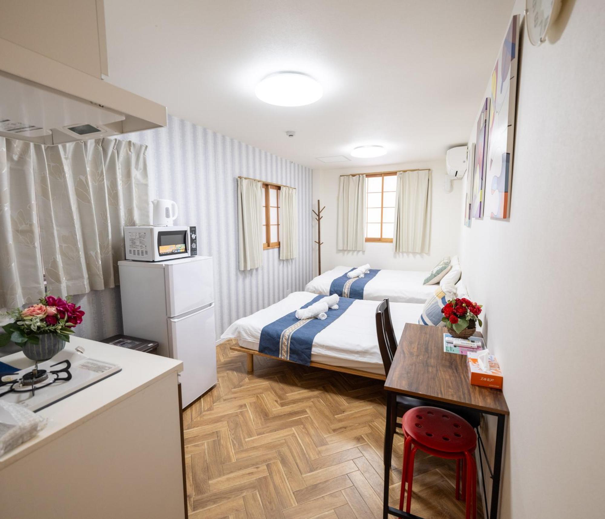 Oasis Naniwa Apartman Oszaka Szoba fotó